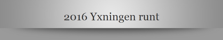 2016 Yxningen runt