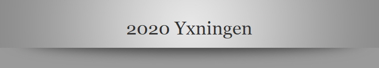 2020 Yxningen